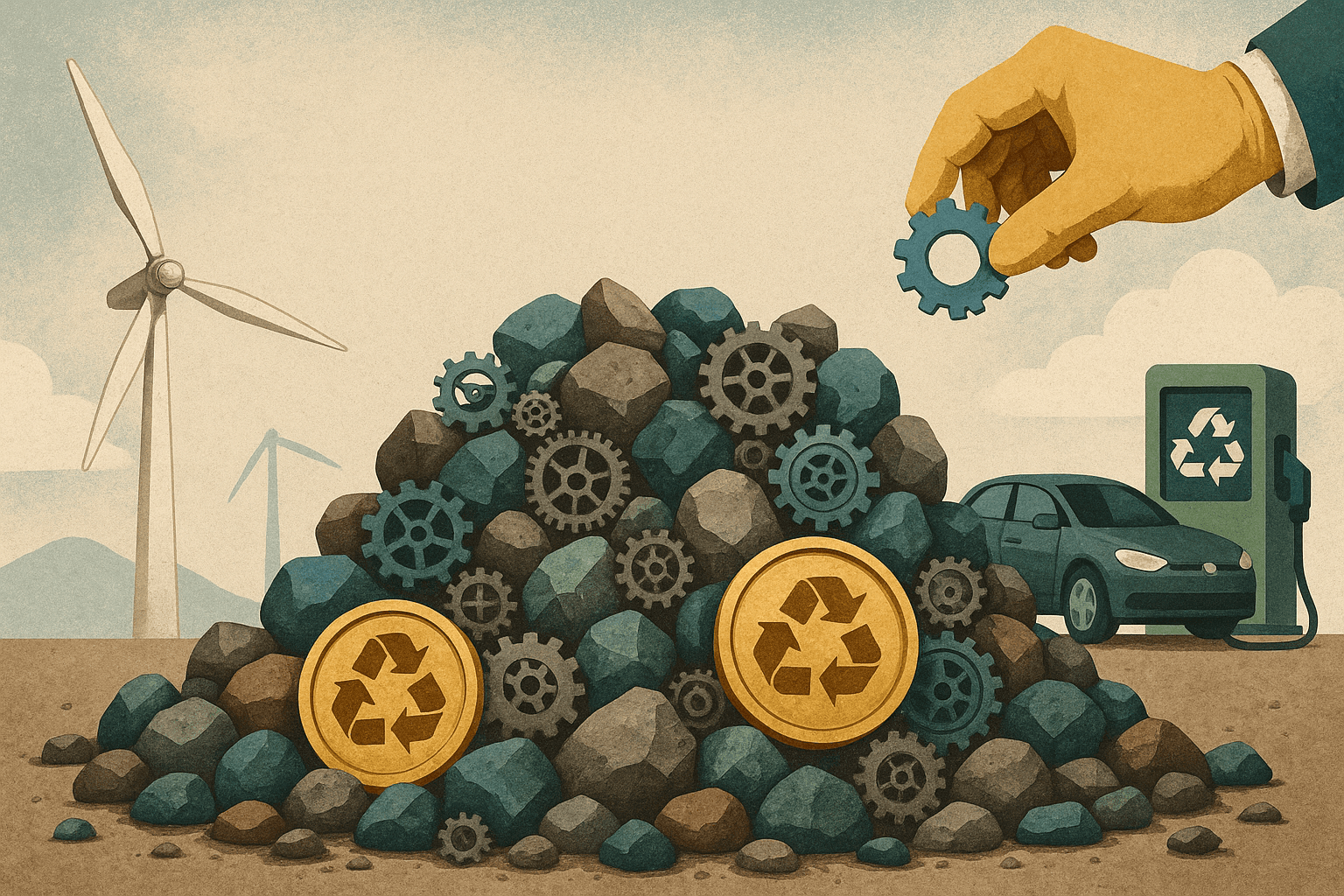 Terre rare: impatto ambientale, riciclo e opportunità nell’economia circolare