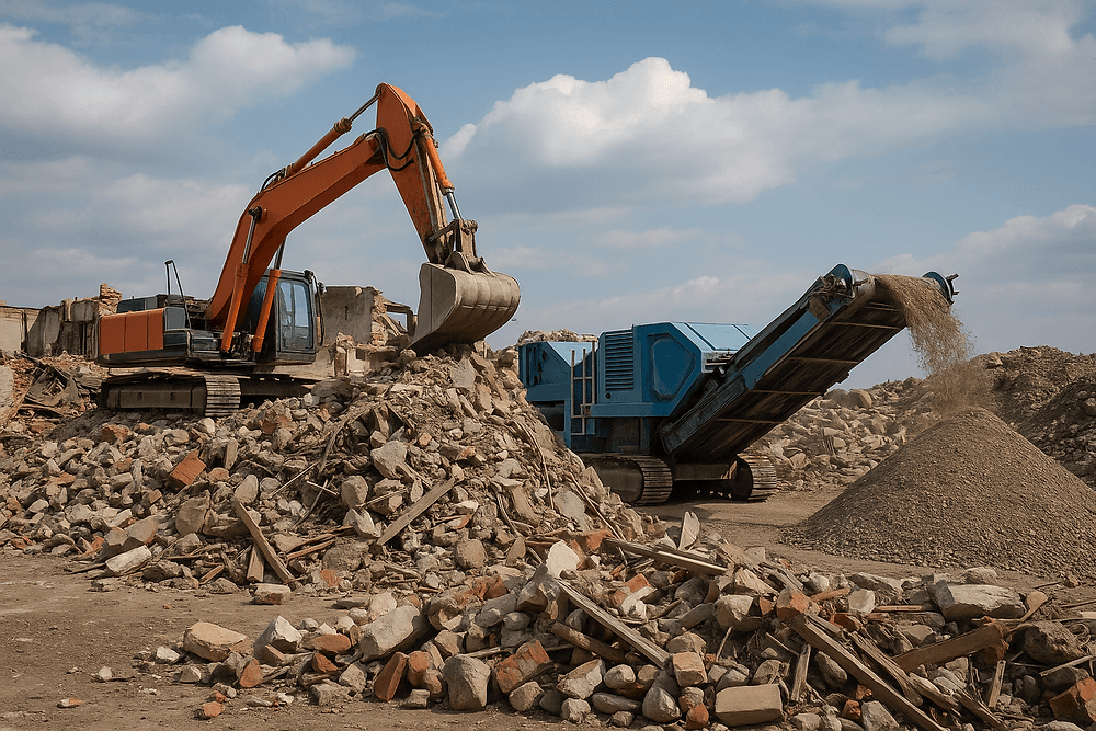 Recupero macerie civili: opportunità industriali e sfide normative